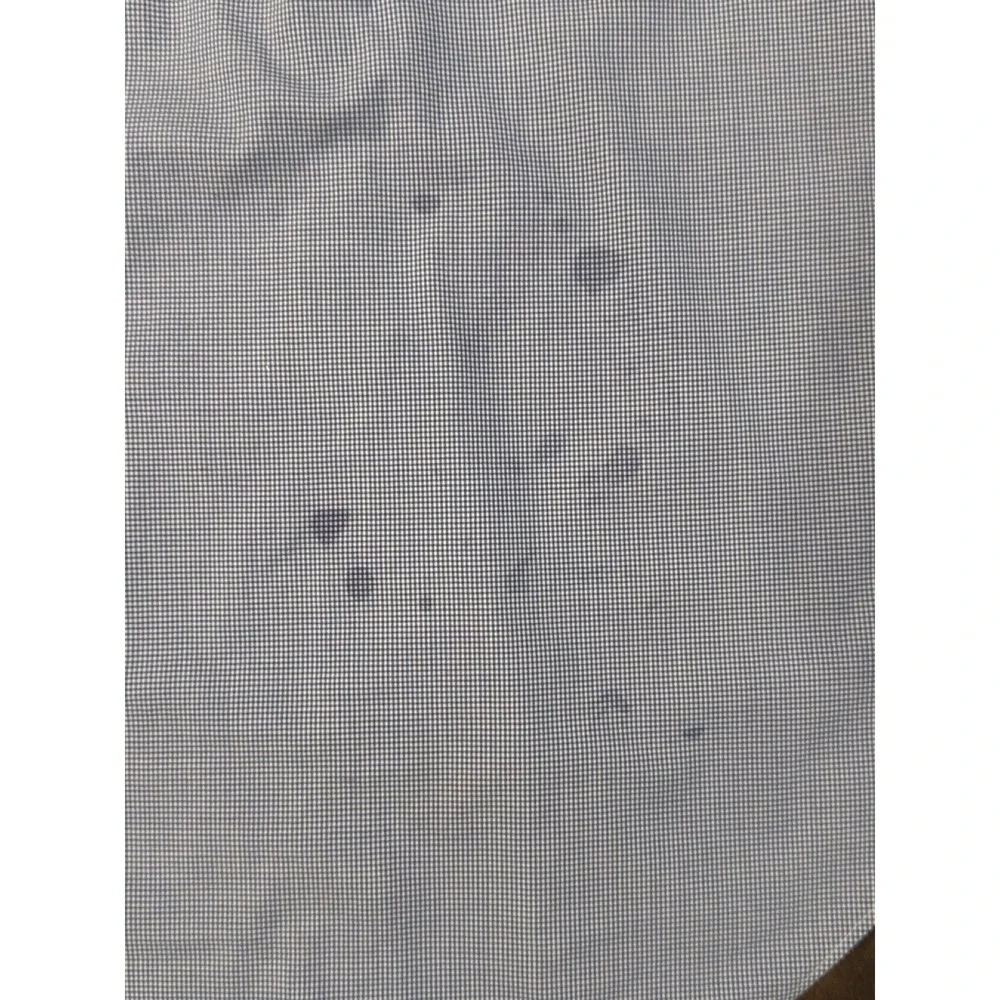 Lauren Ralph Lauren Mens Button Up Blue Check Shirt Classic Fit Size 15.5 34/35 - Picture 9 of 9